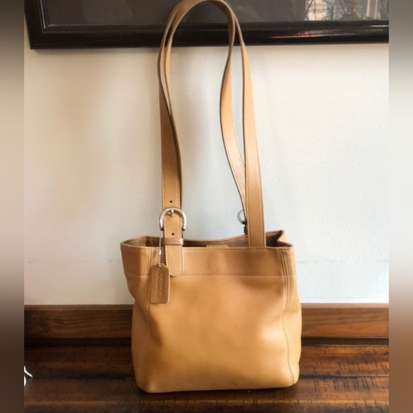 Coach Legacy Glove-Tanned Leather Buckled Tote Bag 1997 Style 4157 Vintage - Picture 11 of 11